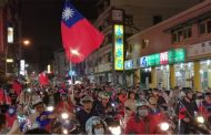 Taiwanese parties ramp up campaigns with motorcades and social media blitz on eve of elections