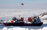 China's icebreaker Xuelong leaves research base in Antarctica on way back home