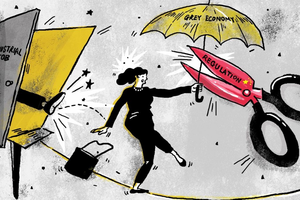 China’s gig economy losing ability to absorb laid off factory workers