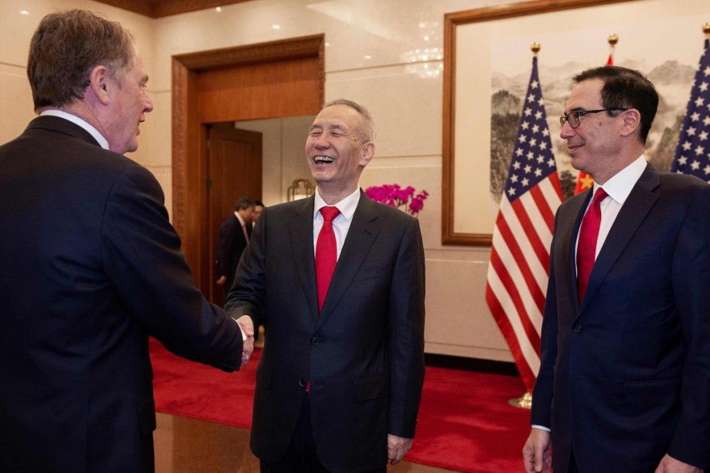 US-China trade talks resume in Beijing with pleasantries but much work to do
