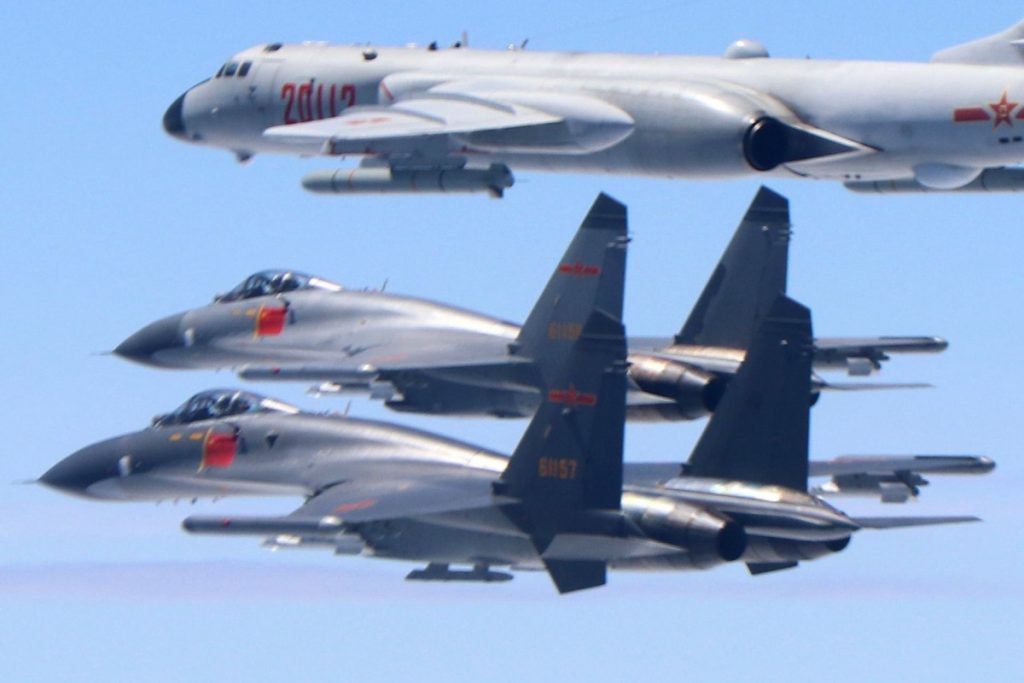 Chinese jets’ incursion across Taiwan Strait is Beijing’s way of pushing back against the US, say analysts