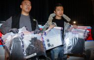 Bomb disposal officers in Hong Kong defuse two home-made devices containing 10kg of explosives in school grounds
