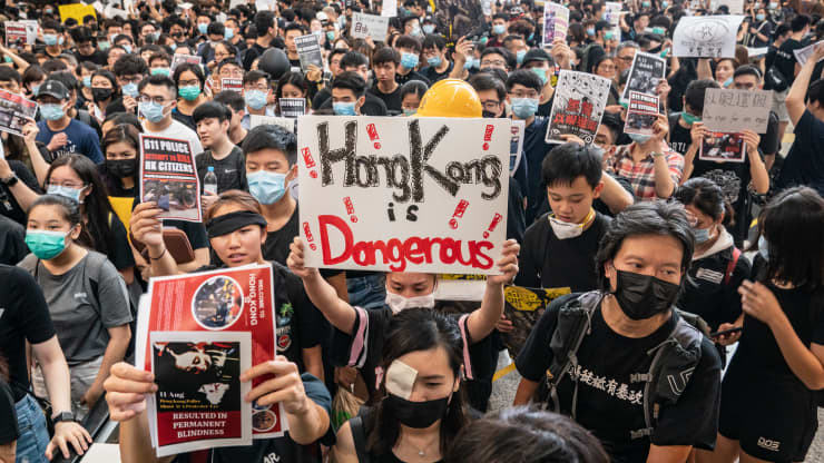 China compares U.S. Capitol riots with Hong Kong protests