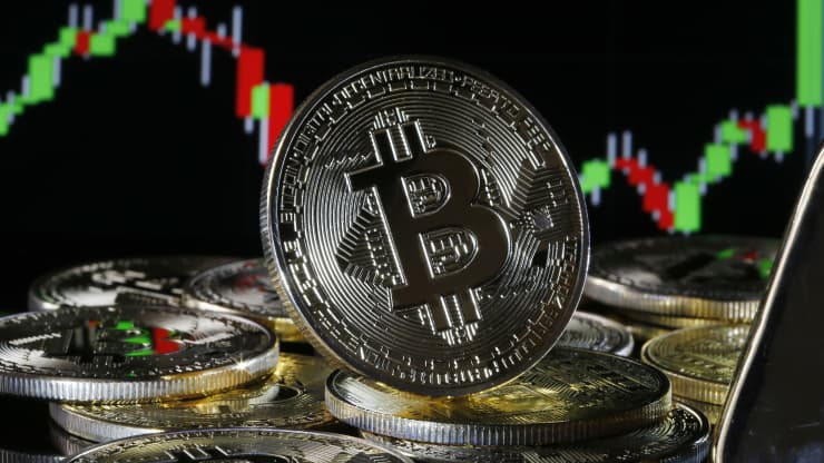 Bitcoin tops $1 trillion in value again as the cryptocurrency’s price jumps