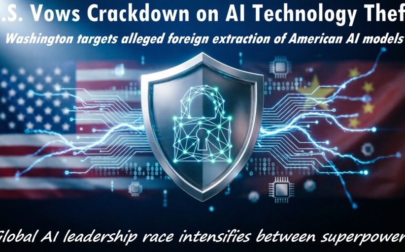 U.S. Vows Crackdown on China Over Alleged Theft of American AI Technology