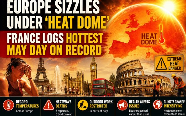Europe Under Siege: Deadly “Heat Dome” Turns Cities into Furnaces as Record Temperatures Trigger Chaos