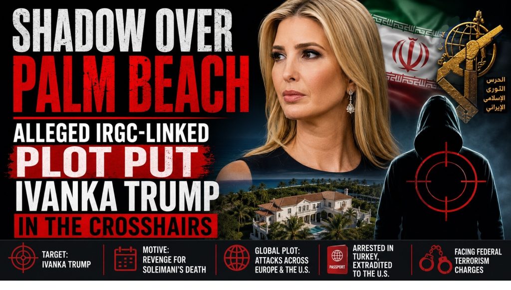 Shadow Over Palm Beach: Inside the Alleged IRGC Revenge Plot Against Ivanka Trump