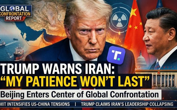 Trump Warns Iran: “My Patience Won’t Last”… As Beijing Enters the Center of the Global Confrontation