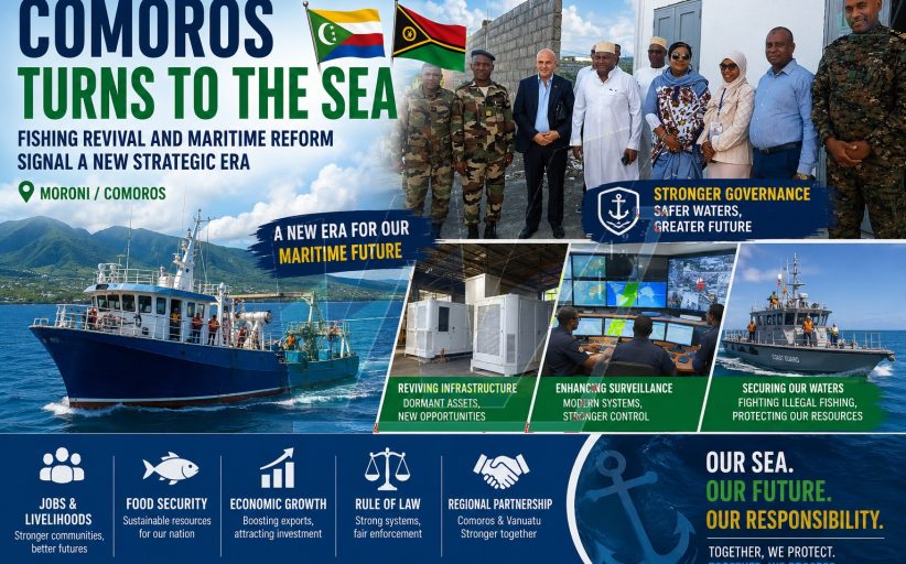 COMOROS TURNS TO THE SEA