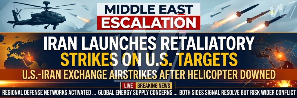 Fire Across the Gulf: Iran Strikes Back as the Middle East Edges Toward a Wider War