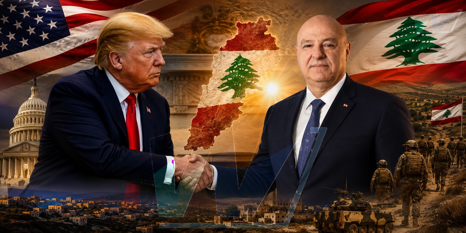 Trump Vows to Help Lebanon Confront Its “Hezbollah Problem” as Aoun Seeks U.S. Backing for Historic Deal