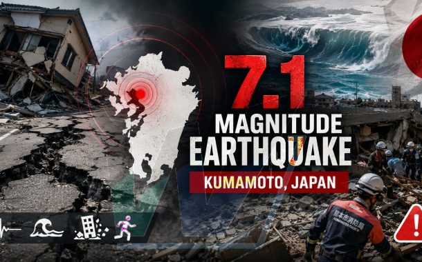 Japan Rocked by Powerful 7.1-Magnitude Earthquake: Tsunami Warning, Collapsed Buildings and Massive Rescue Operation Grip Kyushu