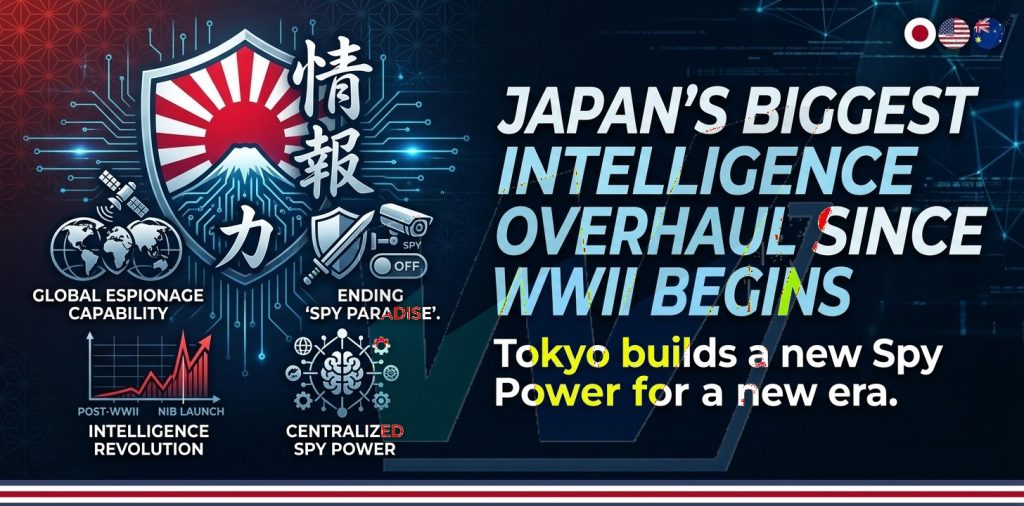 Japan's Biggest Intelligence Revolution Since WWII Begins as Tokyo Prepares for a New Era of Global Espionage