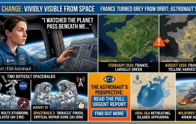 Climate Change Is “Very Visible from Space”: Sophie Adenot’s Warning from Orbit
