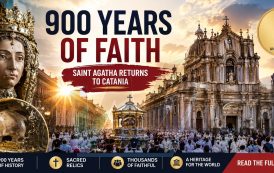 SAINT AGATHA’S RELICS RETURN TO THE STREETS OF CATANIA, 900 YEARS AFTER THEIR JOURNEY HOME