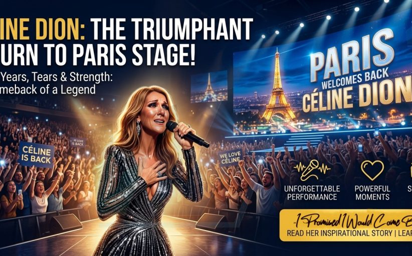 Céline Dion Is Back: Tears, Triumph and a Paris Stage Six Years Later