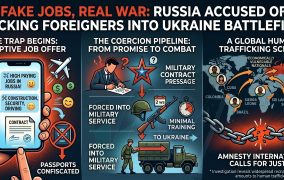 Fake Jobs, Real War: Russia Accused of Tricking Foreigners into Ukraine Battlefield