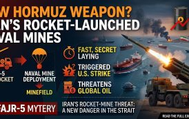 Iran’s Secret Hormuz Weapon? Did Tehran Turn Rockets into Naval Mine Launchers?