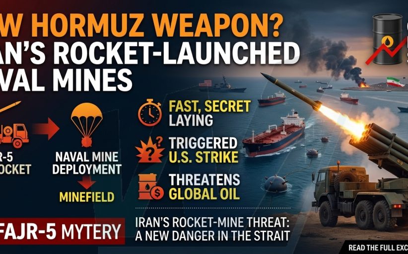 Iran’s Secret Hormuz Weapon? Did Tehran Turn Rockets into Naval Mine Launchers?