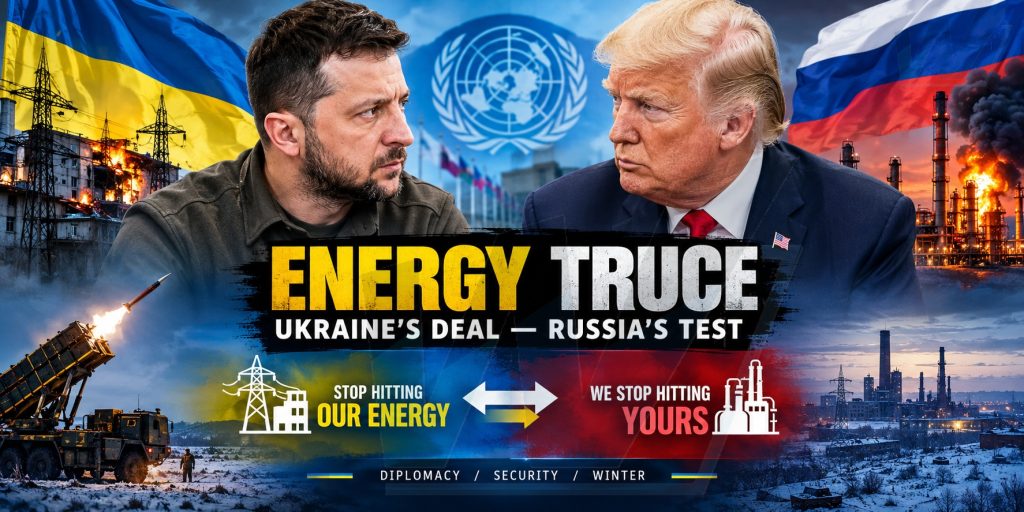 Zelenskyy Offers Energy Truce After Trump Talks: Ukraine Puts Russia to the Test Before Winter