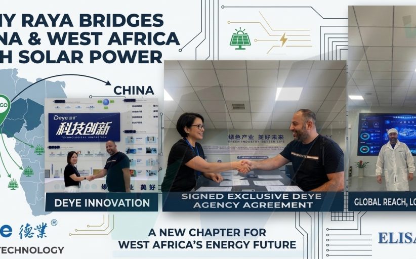 Rony Raya Bridges China and West Africa in a Major Solar Energy Opportunity with Deye