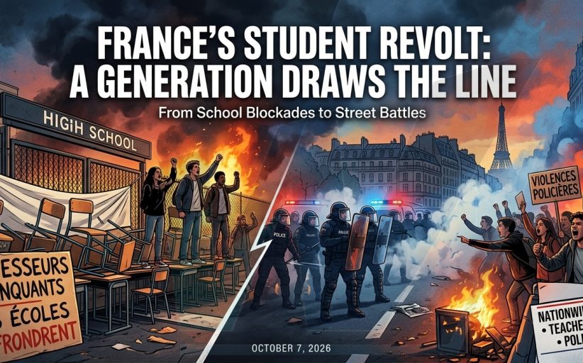 France’s Student Revolt: A Generation Draws the Line