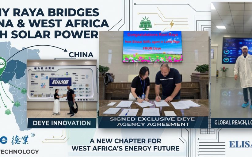 Rony Raya Bridges China and West Africa in a Major Solar Energy Opportunity with Deye