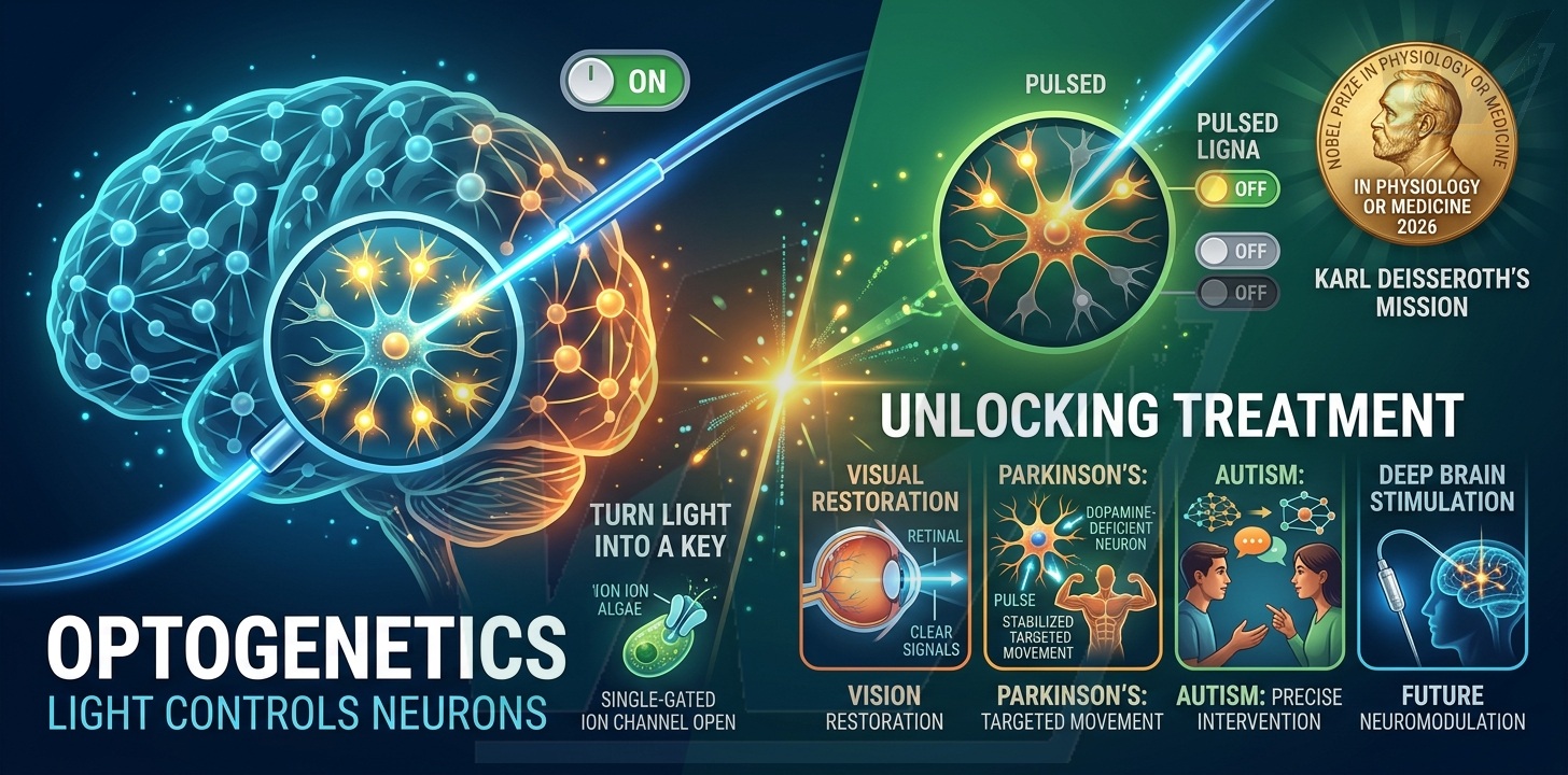 Karl Deisseroth’s Nobel Mission: Turn Light into a Key for the Brain