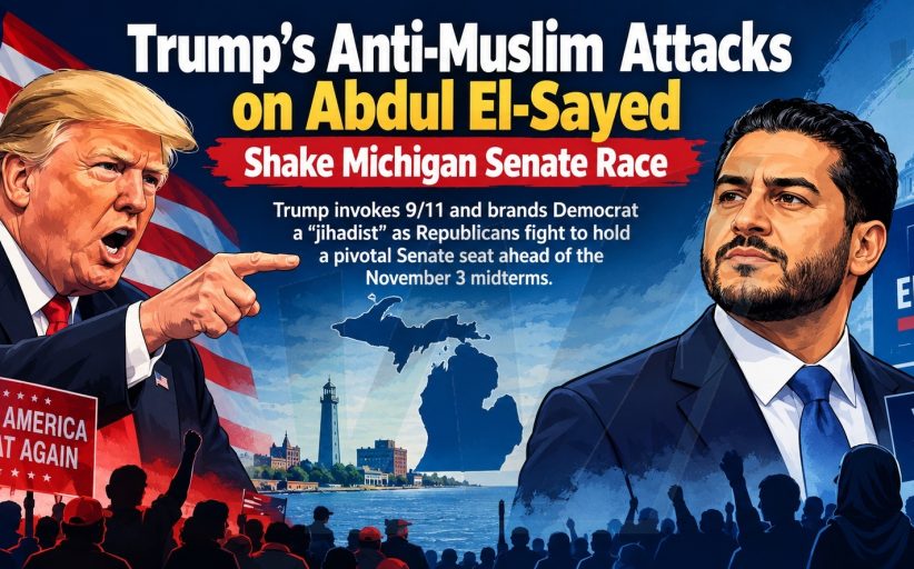 Trump’s Anti-Muslim Attacks on Abdul El-Sayed Shake Michigan Senate Race